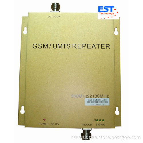 Est-gsm/umts Dual Band Mobile Phone Signal Repeater/amplifier/booster